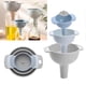 thumbnail image 3 of 4 in 1 Kitchen Funnels for Filling Bottles, Kitchen Funnels Oil Funnel with Detachable Strainer Filter for All Liquid and Solid, 3 of 5