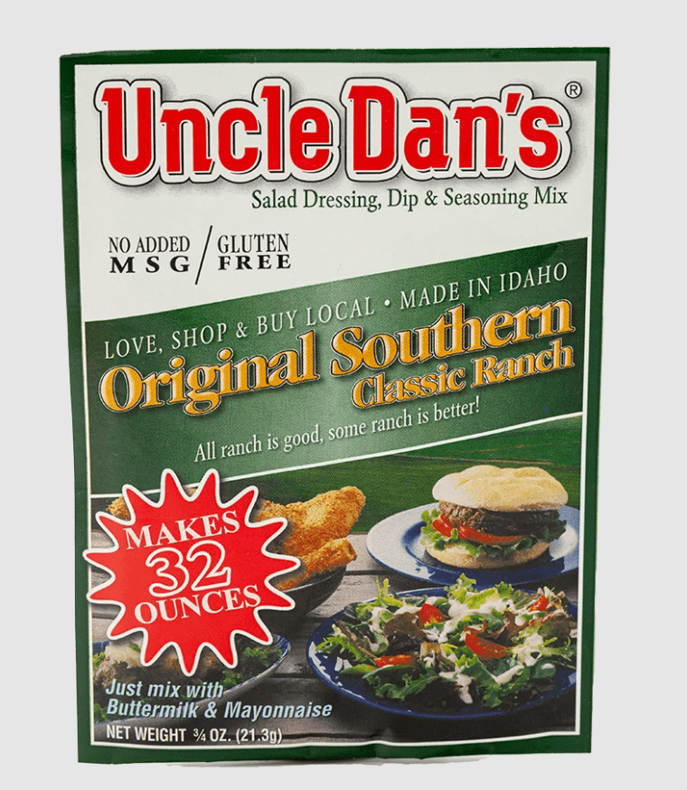 Uncle Dan's Classic Ranch Seasoning & Salad Dressing Mix, 0.75 oz