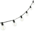thumbnail image 6 of SAFAVIEH Jenica 25-Light G40 Black Metal Outdoor String Light, 6 of 7