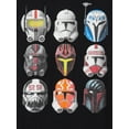 thumbnail image 2 of Star Wars Boys Clone Helmets, Crew Neck, Short Sleeve, Graphic T-Shirt, Sizes 4-18, 2 of 3