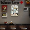 thumbnail image 3 of Cartel de placa de estaño de placa de Metal Retro de gato Vintage, decoración del hogar, pinturas de hierro Tmvgtek Para estrenar, 3 of 9