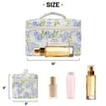 thumbnail image 2 of Gynky Makeup Bag- Large Capacity Cute Floral Travel Toiletry Bag,Cotton Cosmetic Bag Set for Women Girls Gifts Birthday, 2 of 7