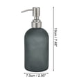 thumbnail image 4 of Unique Bargains 1 Pc Simple Cylindrical Soap Pump Dispenser for Hotel 400ml Gray Silver Tone, 4 of 6