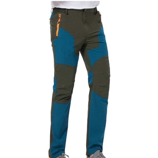 QUYUON Pantalons pour Femmes Habillés Décontractés Rabais Pantalons d'Hiver de Plein Air en Peluche Épaissie Pantalons de Ski d'Alpinisme Pantalons de Randonnée pour Femmes Longueur de Jambe Longue Style Décontracté P9794 Bleu Foncé 3TG