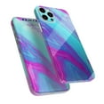 thumbnail image 6 of DesignSkinz Marbleized Pink Ocean Blue v32 Full-Body Skin Decal Wrap Cover for iPhone 16 Pro, 6 of 9