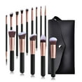 thumbnail image 1 of 14pcsMakeupBrushesFashionLongBrushesMulti-purposeFluffyMakeupToolsForHome/travel, 1 of 4