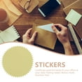 thumbnail image 6 of Raindrops 100 Self-adhesive Envelope Seal Stickers, Embossing Stickers Blank Certificate, 6 of 6
