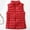 Red, variant on EGNMCR Puffer Vest Women, Sleeveless Parkas for Women,Women Sleeveless Hood Winter Puffer Vest Outwear Women Warm Long Sleeve Zipper Down Jackets Sleeveless Parkas Coats Tops Wth Pocket Women Coat