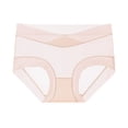 thumbnail image 1 of Ropa interior para embarazadas, mascarilla grande antibacteriana sin costuras de cintura baja para mujer, pantalones cortos finos de encaje de verano para embarazadas, 1 of 6
