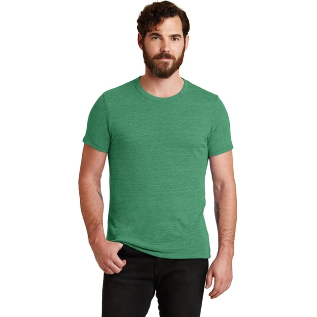 Playera alternativa de cuello redondo para hombre, Eco True Green, pequeña Ropa alternativa 19730