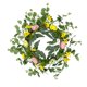thumbnail image 3 of Guirnalda redonda de huevos de Pascua para puerta delantera, ventana colgante de pared, guirnalda decorativa de primavera Macarena corona de pascua, 3 of 8