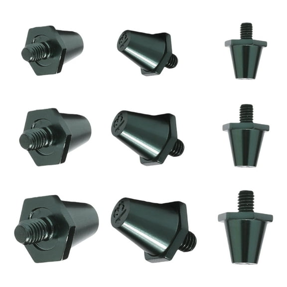 RUISINERY 12pieces Football Boot Spikes Soccer Studs Replacement Football Cleats Studs Soccer Boot Cleats Track Accessories