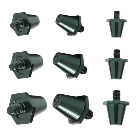 RUISINERY 12pieces Football Boot Spikes Soccer Studs Replacement Football Cleats Studs Soccer Boot Cleats Track Accessories