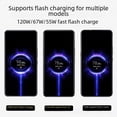 thumbnail image 4 of Cabezal de carga para teléfono móvil con carga súper flash totalmente compatible con cargador Huawei Android Xiaomi de 120 W, 4 of 4