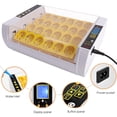 thumbnail image 7 of 24 Eggs Farms Nurture Right Incubator | Egg Incubator for Hatching Chicks | Poultry Hatcher Machine with Humidity Display for Hatching Chickens Quail Duck Goose Turkey  |  Yellow, 7 of 7