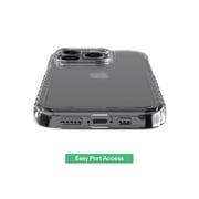 onn Protective Gel Phone Case for iPhone 14 Pro Max - Clear