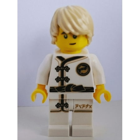 LEGO Ninjago Lloyd - White Wu-Cru Training Gi, Tousled Hair Minifigure