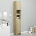 thumbnail image 5 of vidaXL Bathroom Cabinet Engineered Wood Washroom Cupboard Rack Multi Colors, 5 of 46