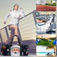 thumbnail image 6 of Santa Claus Large Capacity Sports Bag with Interior Zipper Pocket - Luggage, Basketball, Weekender, and Dance Use, 6 of 6