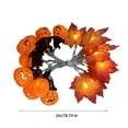 thumbnail image 2 of IPEWLEX Halloween LED String Lights - Ghost Pumpkin Decor for Indoor/Outdoor Party Decorations, Perfect for Spooky Celebrations!, 2 of 6