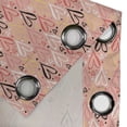thumbnail image 5 of Ambesonne Coral Grommet Curtain, Heart Valentines Love, 50" x 63", Coral, 5 of 6