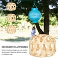 thumbnail image 4 of 2pcs Lamp Shades Small Light Covers Bamboo Lantern Lampshade Woven Light Shades, 4 of 6