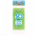 thumbnail image 1 of Flexible Plastic Drinking Straws | 50ct (Neon Assortment), 1 of 1