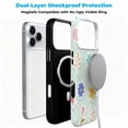 thumbnail image 3 of SKLYDDI Funda para iPhone 13 Pro Max, Diseño Floral Pastel Compatible con MagSafe, 3 of 7
