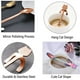 thumbnail image 5 of Cucharas de café elegantes con forma de gatito, de acero inoxidable, diseño colgante para té, leche, postres y bebidas, herramienta de cocina perfecta para mezclar y servir, paquete de 4, 5 of 7