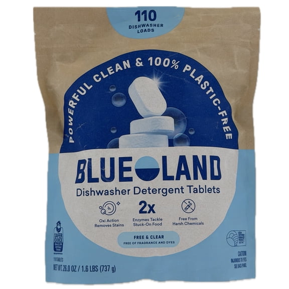Blueland Dishwasher Detergent Tablets, 110 Count