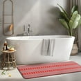 thumbnail image 2 of Red Christmas Folk Pattern Kitchen Rug Mat,Kitchen Runner Rugs Non Skid Washable,Decorative Kitchen Floor Mats for Kitchen,Sink,Laundry,17"x47.2", 2 of 7