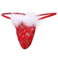 thumbnail image 1 of videño para Hombre, Ropa Interior con Estampado en T, Disfraces de rojo Baoblaze Ropa interior para hombre T, 1 of 6