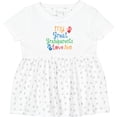thumbnail image 3 of Inktastic My Great Grandparents Love Me Girls Baby Dress, 3 of 5
