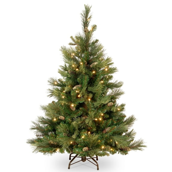 National Tree Company 4.5 ft. Carolina Pine Tree with Clear Lights