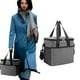 thumbnail image 2 of Bolsa Térmica Reutilizable De 12 Litros Para Mujeres Y Hombres, Bolsa De Mano Para Adultos, Nevera Portátil Para Picnic, A Prueba De Fugas, Correa Ajustable Para El Hombro, Tamaño Grande 10 1/2 X 10, 2 of 5