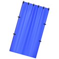 thumbnail image 3 of Cortina de privacidad para bolso de baile Cortina de vestidor compacta y fácil de instalar para azul, 3 of 9