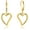 Gold, variant on Sterling Silver Heart Earrings for Women 14K Gold Plated Openwork Love Heart Dangle Earrings Drop Hypoallergenic Leverback Huggie Hoop Earing for Women Trendy