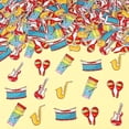thumbnail image 2 of 200Pcs Colorful Musical Instruments Confetti, Music Theme Table Scatters Drum Guitar Decor for Music Concert Birthday Baby Shower Rock Musician Party Decorations Supplies, 2 of 7
