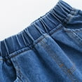 thumbnail image 6 of Utlike Boys Pants Soft Micro Elastic Feet Solid Color Denim Pants For Boys With Fall Kids Jeans For Kids Pants Cozy Trousers Size 18 Months-24 Months, 6 of 7