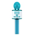 thumbnail image 1 of ruzhgo Microphone Sans Fil Haut-Parleur Portatif Maison Lecteur KTV Surround Batterie Réglable Micro Coloré Diffusion en Direct Rouge Bleu, 1 of 6