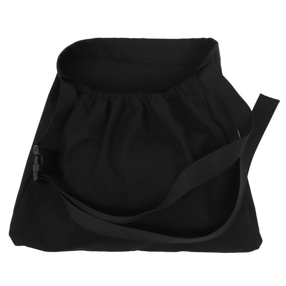 Blueberry Picking Bag with Plastic Buckle Canvas Apron for Women, Fruit and Vegetable Harvest Supplies with Ribbon