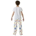 thumbnail image 4 of FORMRS Boys Pajama Pants with Pockets Size 6-8Y Kids Lounge Sleep Bottoms, Tropical Rhythm, 4 of 8