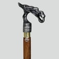 thumbnail image 2 of AM NAUTICALS Nebula Dragon Head Handle Victorian Wooden Walking Stick Victorian Steampunk Foldable Cane, 2 of 5