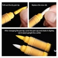 thumbnail image 5 of 5/10Pcs Soft Brush Tip for Acrylic Marker Replaceable Tip 1mm-5mm Line Wide Liquid Acrylic Marker Replacement Brush Tip, 5 of 10