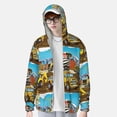 thumbnail image 2 of Cauagu Different Construction Site Vehicles for Sun Protection Hoodie for Men and Women, Long Sleeve Rash Guard Fishing Running Quick Dry Lightweigh-XX-Large, 2 of 7