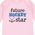 thumbnail image 4 of Inktastic Future Hockey Star Sports Boys or Girls Long Sleeve Baby Bodysuit, 4 of 5
