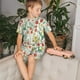 thumbnail image 4 of Balery Spring floral Conjunto de Pijama Infantil de Manga Corta con Estampado – Ropa de Dormir de Algodón Suave-Medium, 4 of 6