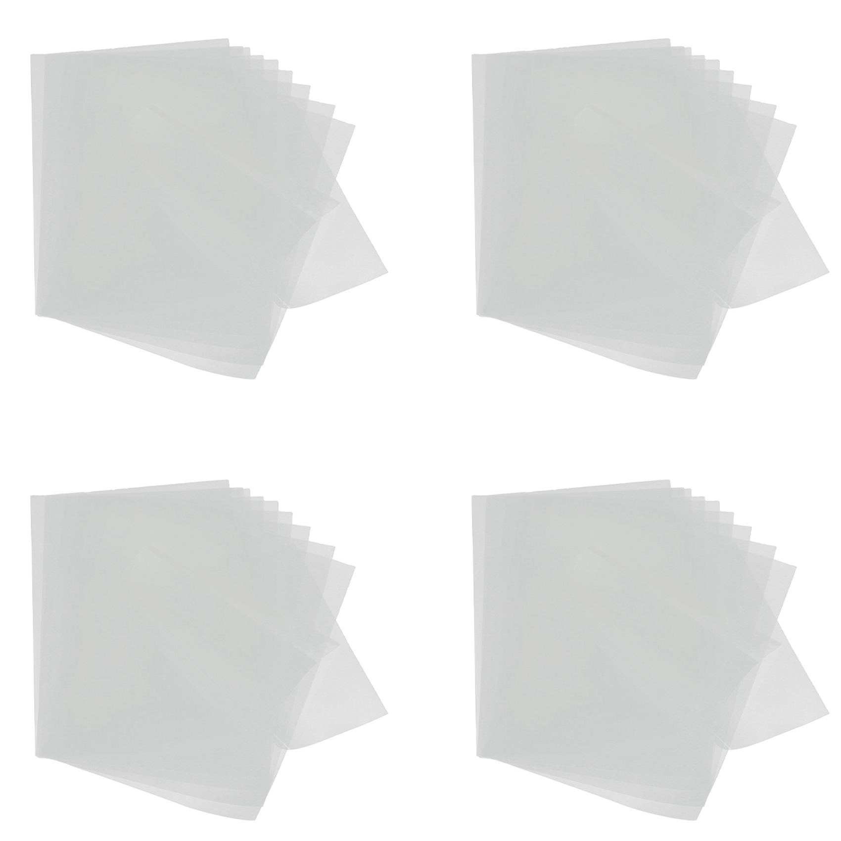 40Pcs Sheet A3 Screen Printing Transparency Inkjet Film Paper Exposure Positive,40pcs Inkjet Printer Papers,Transparent