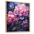 thumbnail image 2 of Designart "Treasures Of Radiant Peony Garden III" Peonies Floater Framed Canvas Wall Art, 2 of 5