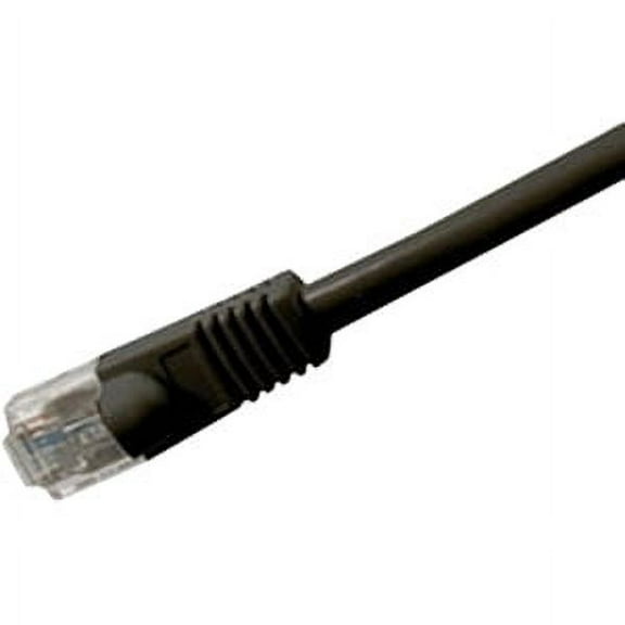 100FT CAT5E BLACK SNAGLESS PATCH CABLE 350MHZ W/ LIFETIME WARR